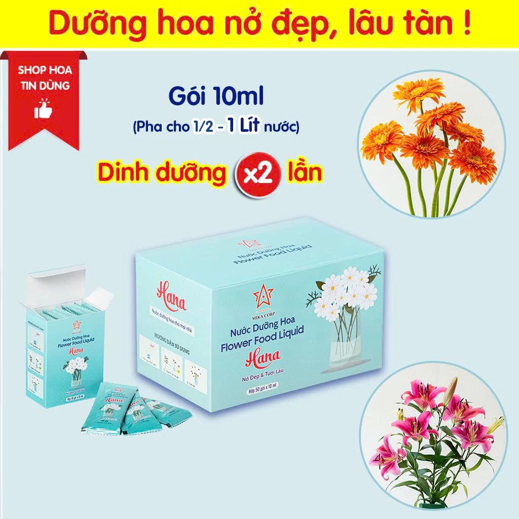 Nước dưỡng hoa Dr Natro giúp hoa tươi lâu 300ml