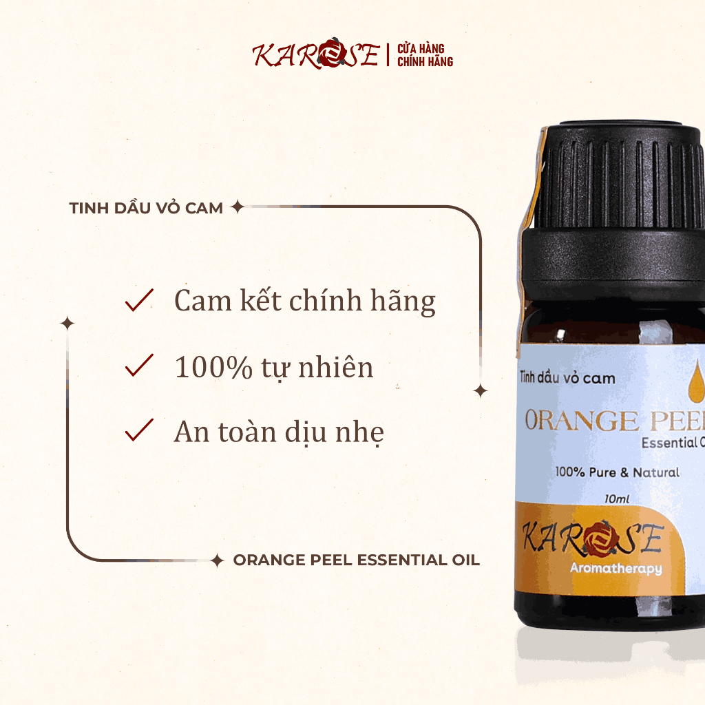 Tinh dầu vỏ cam Karose 10ml