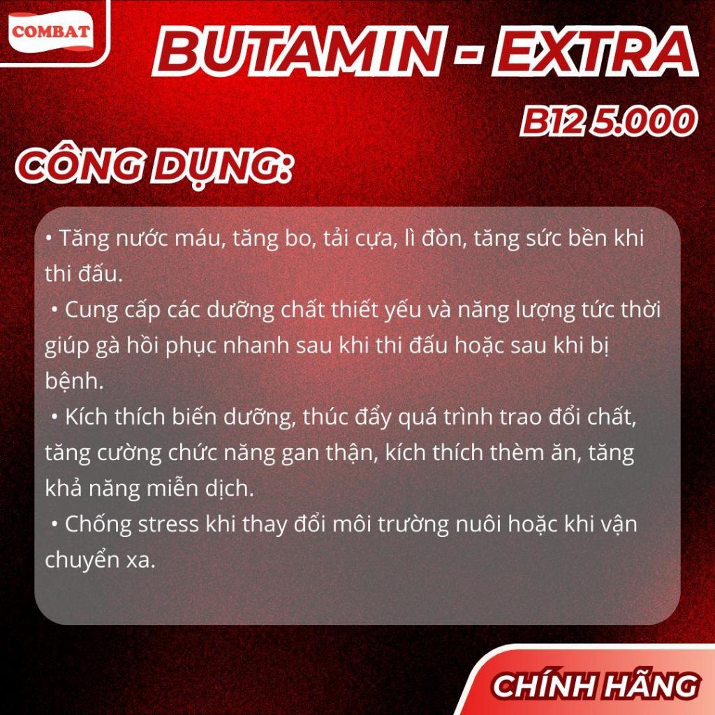 Mua 2 + Tặng 1 Butamin B12 5000 nuôi gà chế độ nhanh sung nhanh cự, tăng nước máu, tăng cơ nở khung, bóng lông đẹp mã