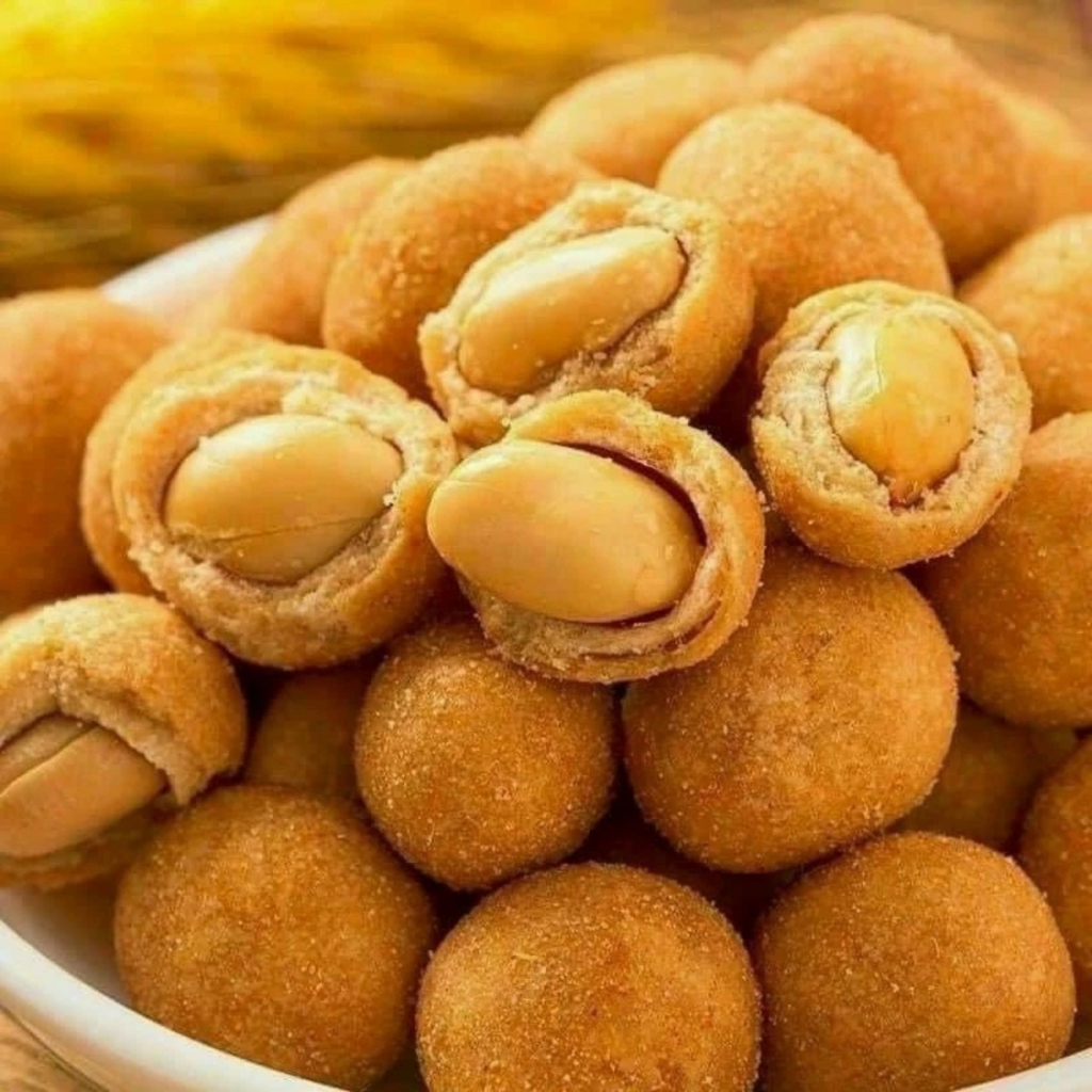 Đậu Phộng Da Cá Vị Nước Cốt Dừa, Đậu Phộng Da Cá Giòn Tan, Ăn Ngon Khó Cưỡng Đồ Ăn Vặt - Tiệm Ăn Vặt DuDu