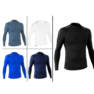 Áo Giữ Nhiệt Nam Dài Tay Thể Thao logo cầu vai Nhiều Màu 5 Size TORAK
