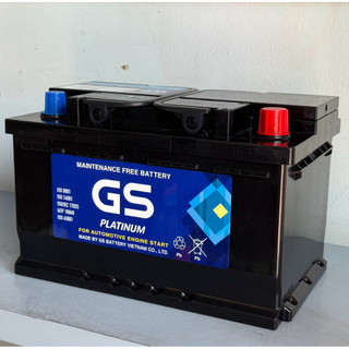 Bình ắc quy khô miễn bảo dưỡng 12v GS DIN70L-LBN (12V, 70ah), chuyên dùng cho xe ô tô