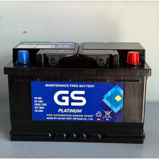 Bình ắc quy khô miễn bảo dưỡng 12v GS DIN70L-LBN (12V, 70ah), chuyên dùng cho xe ô tô