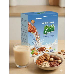 Combo 4 Hộp - Tặng 5 Gói 25g Hạt Toàn Phần Otis Milk- Tinh Chất Màng Gạo Lứt, Yến Mạch Bổ Sung Vitamin&Canxi