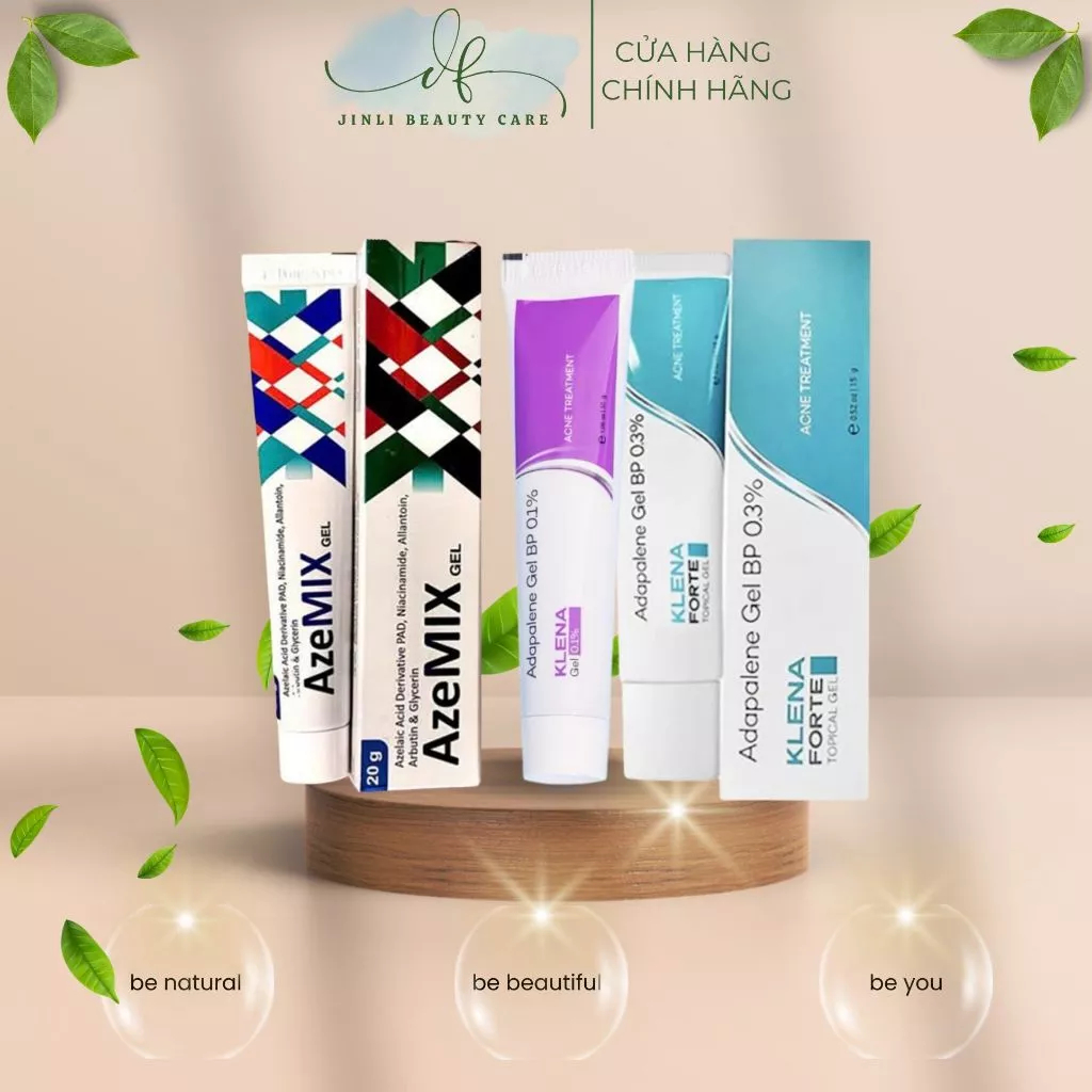 Bộ đôi Klena 0.1%, 0.3% + AzeMIX | Hỗ trợ cải thiện mụn ẩn, mụn trứng ...