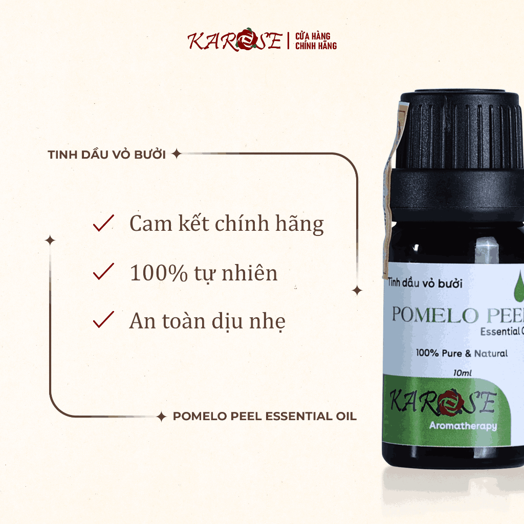 Tinh dầu vỏ bưởi KAROSE Pomelo Peel 10ml
