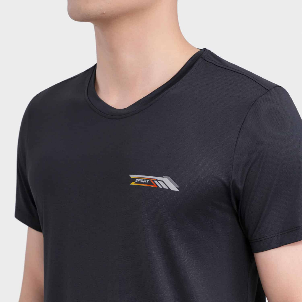 Áo Thun Nam Insidemen Regular Fit Jacquard Vải Polyester Co Giãn ITS028MAH0