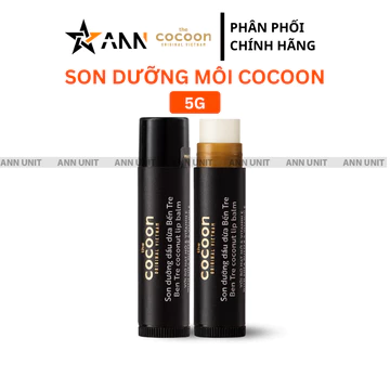 Son Dưỡng Môi Cocoon 5g Giúp Môi Mềm Mịn - Son Dưỡng Cocoon Chính Hãng - Ann Unit