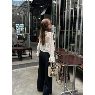 Áo Tơ Bèo Cổ V Thắt Dây [M02]