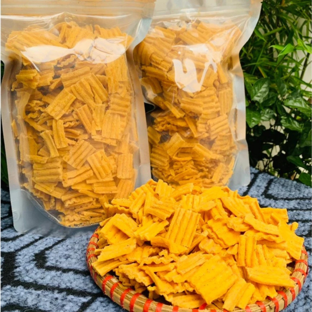 Bim Bim Mái Tôn, Snack Bim Bim Mái Tôn Giòn Rụm Thơm Ngon, Bim Bim Ăn Vặt - Tiệm Ăn Vặt DuDu