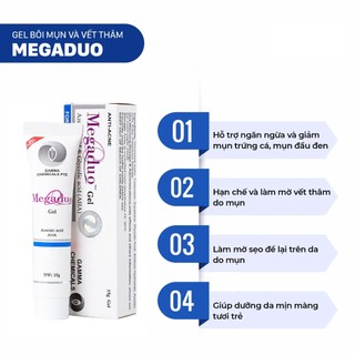 [Chính Hãng] Gel giảm mụn ẩn giảm thâm Megaduo Gel bản Plus 15g
