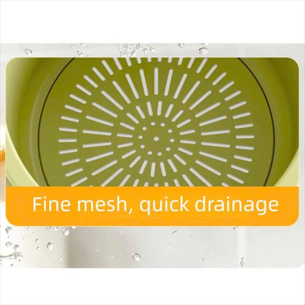 Rổ Lọc Rác Bồn Rửa Bát Treo Thành Chậu Có Nút Nhấn Thông Minh, Giỏ Lọc Thức Ăn Thừa Nhựa Cao Cấp Thoát Nước Nhanh