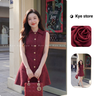 Đầm thiết kế KYE V172 - Cotie dress màu đỏ sang trọng