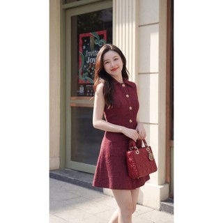 Đầm thiết kế KYE V172 - Cotie dress màu đỏ sang trọng