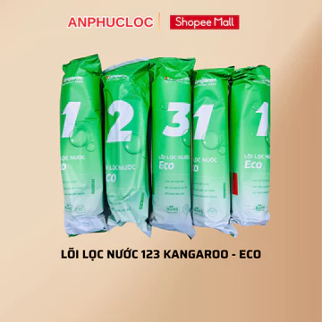 KANGAROO Lõi lọc nước Kangaroo 123, lõi lọc thô Kangaroo - Hàng Chính Hãng [Hỏa tốc HCM]
