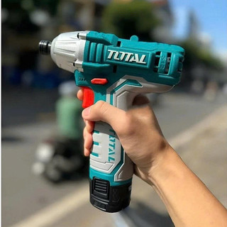 TOTAL  Máy siết vít dùng pin 12V (không kèm dây & đầu sạc) TIRLI12015