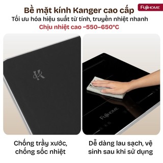 Bếp Từ Đôi Fujihome IC2622 – Thiết kế sang trọng, Công Nghệ Toàn Diện, Tiết kiệm điện