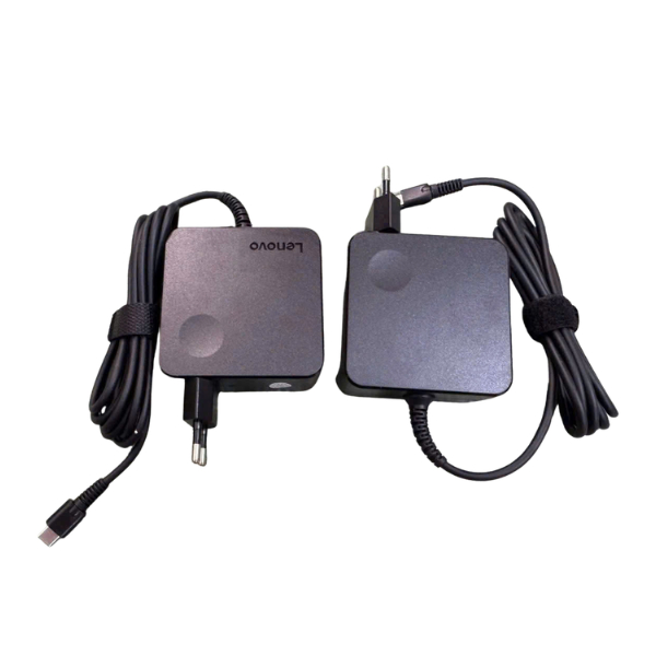 Sạc Laptop Lenovo Vuông 20V 3.25A 65W Chân Type C Tặng Kèm Dây Nguồn Cao Cấp - Bảo Hành 12 Tháng