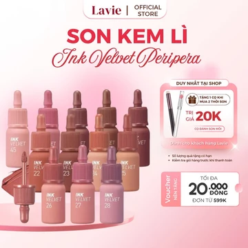 Son Kem Peripera Ink Velvet 26 Well Made Nude 4g - Màu Cam Hồng Trà Sữa