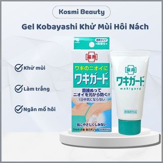 Gel khử mùi hôi nách Kobayashi WakiGuard Nhật Bản lăn khử mùi Kobayashi 50g - Kosmi Beauty