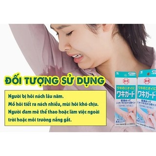 Gel khử mùi hôi nách Kobayashi WakiGuard Nhật Bản lăn khử mùi Kobayashi 50g - Kosmi Beauty