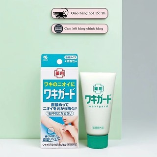 Gel khử mùi hôi nách Kobayashi WakiGuard Nhật Bản lăn khử mùi Kobayashi 50g - Kosmi Beauty