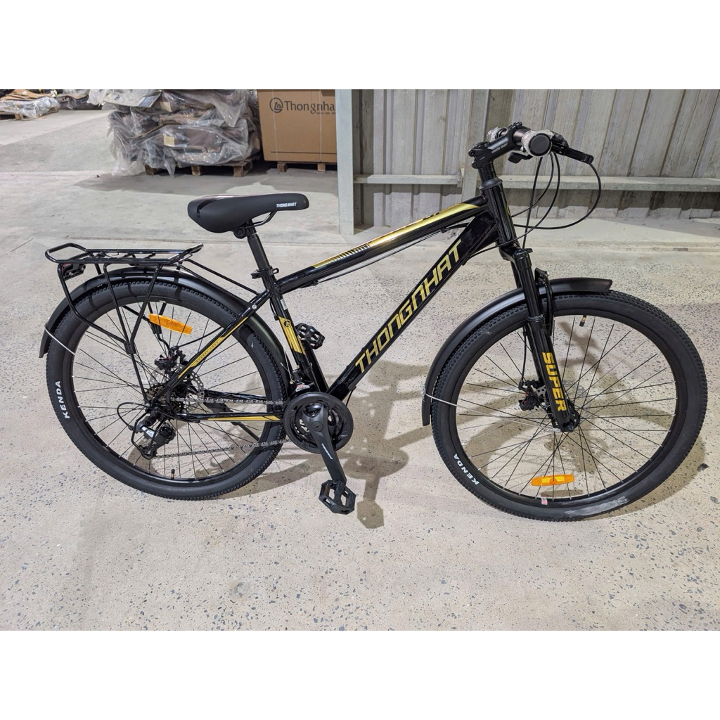 Xe đạp thể thao Thống Nhất 24/26inch (tặng: lục giác, chuông, đèn, dầu xích, khóa)