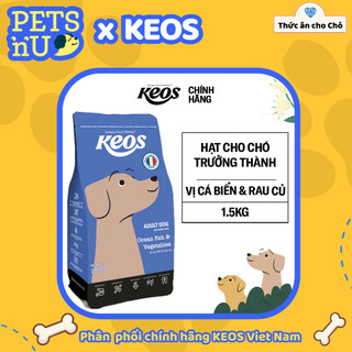[PP CHÍNH HÃNG] [TIẾT KIỆM] COMBO 2 Hạt Keos Cho Chó Trưởng Thành - Vị Cá Biển & Rau Củ (1.5kg) – KM SỐC! LÊN ĐƠN LÀ