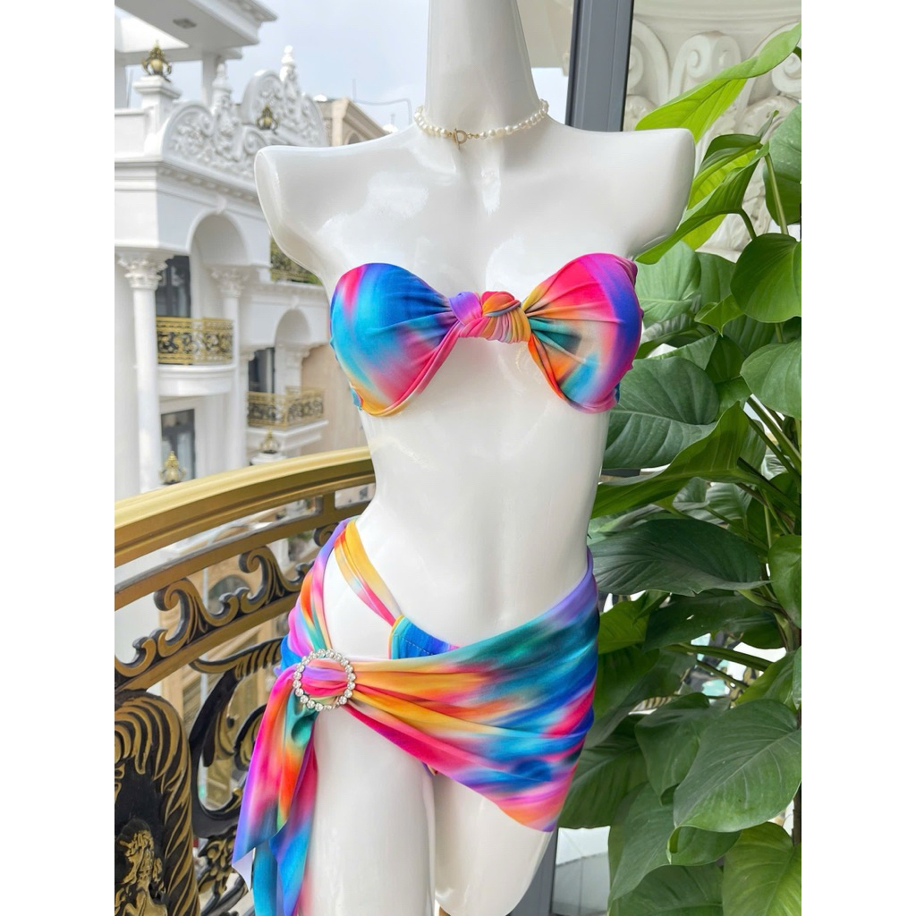 TINA-bikini set 2 mảnh bảy màu