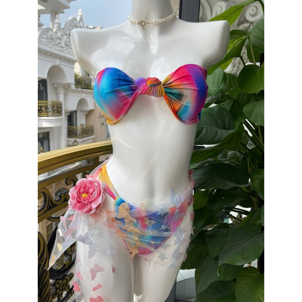 TINA-bikini set 2 mảnh bảy màu
