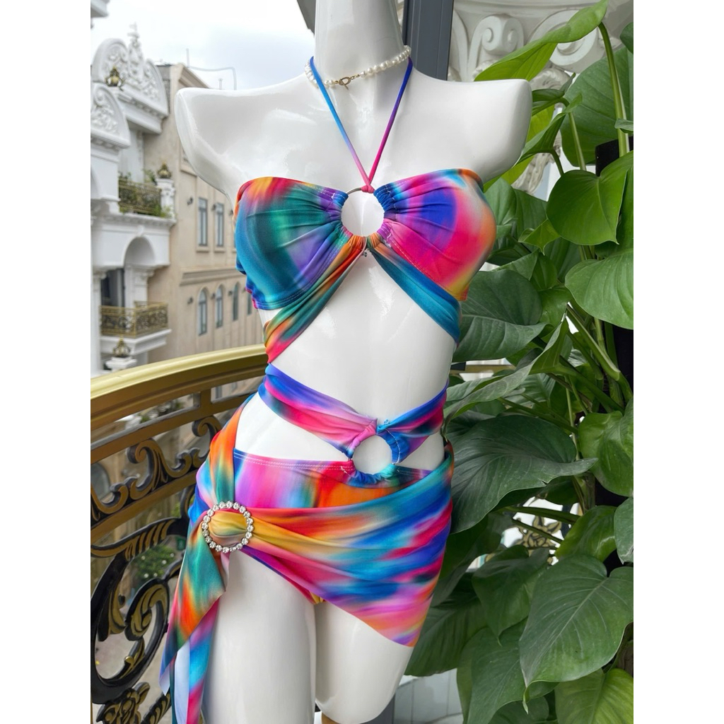 TINA-bikini set 2 mảnh bảy màu