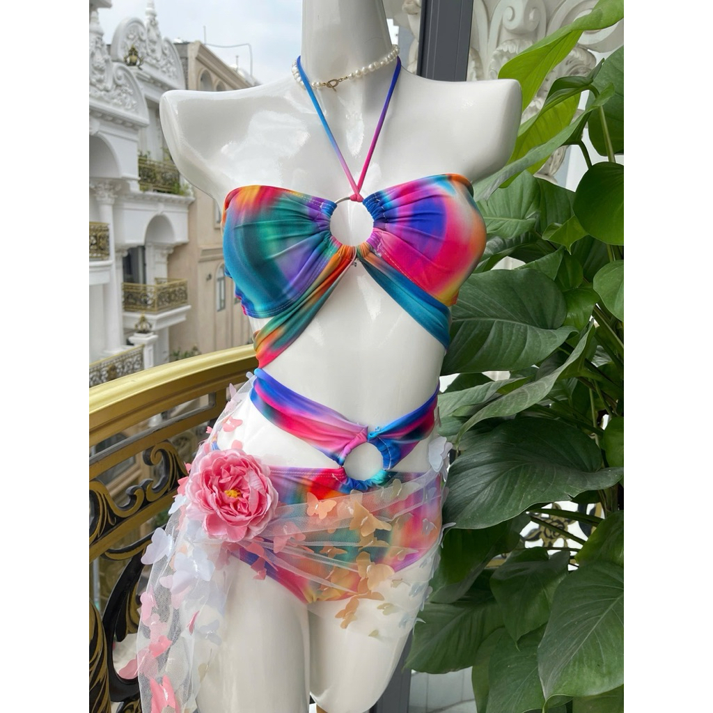 TINA-bikini set 2 mảnh bảy màu