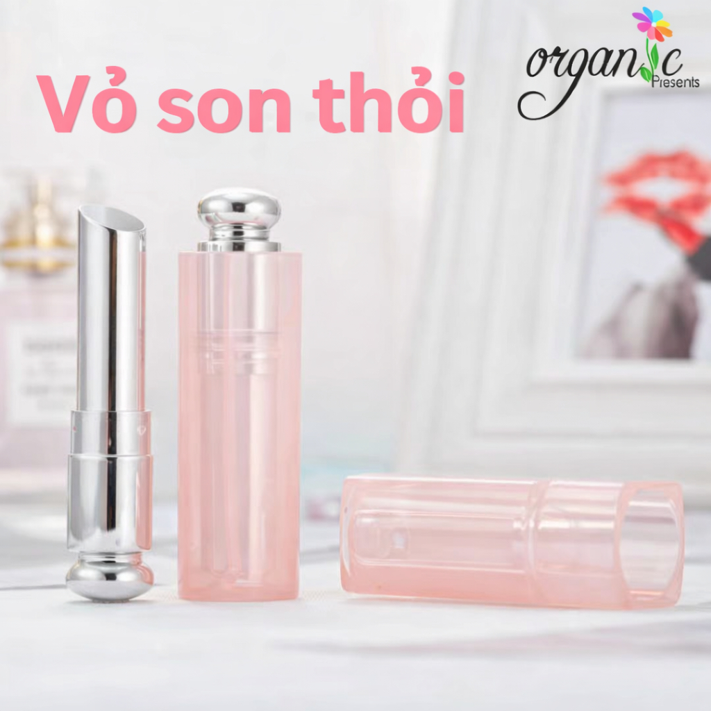 VỎ SON THỎI (HỒNG) dùng khuôn 11.1mm