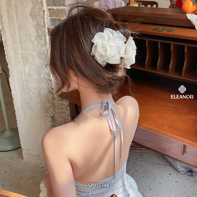 Kẹp tóc nữ Eleanor Accessories kẹp càng cua loại lớn phụ kiện tóc kẹp tóc nơ tiểu thư 11742