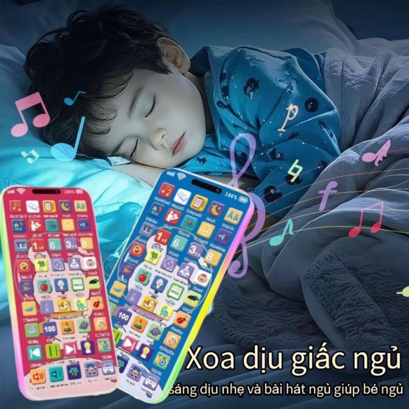 Điện Thoại Đồ Chơi Giáo Dục Cho Bé. Phiên Bản Tiếng Việt Với Nhiều Bài Hát và câu chuyện tương tác giữa cha mẹ và con cá