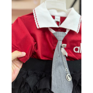 ( Nhiều mẫu ) ÁO THUN CỔ POLO THÊU  CHO BÉ GÁI SIÊU XINH , DỄ THƯƠNG | AnhMy Baby