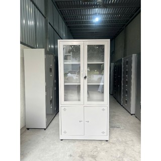 tủ hồ sơ 2 cánh kính đựng tệp tài liệu chắc chắc