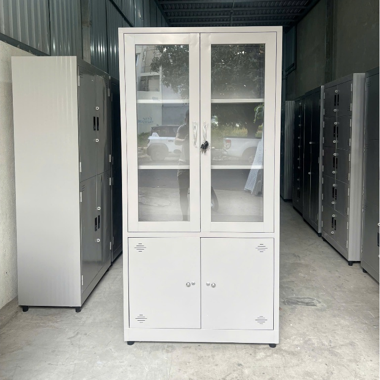 tủ sắt sơn tĩnh điện dùng cho công ty và lớp học