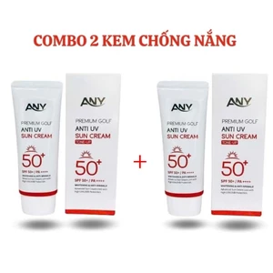 Kem Chống Nắng Any Hàn Quốc 60ml Premium Golf Anti UV SPF 50+ ( Nâng tông, trắng da, không bết)