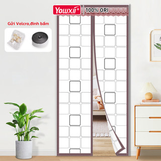 YOWXII Rèm cửa Nam châm ngăn Phòng lạnh Ngăn Gió Điều Hòa Tự dính Không Khoan Đục, Rèm cửa Phòng ngủ,Nhà Vệ Sinh Nhựa PV