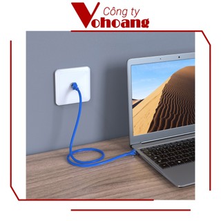 Cáp mạng LAN 1M đúc sẵn 2 đầu chuẩn Cat 5E 24AWG (màu ngẫu nhiên)