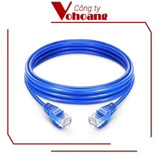 Cáp mạng LAN 1M đúc sẵn 2 đầu chuẩn Cat 5E 24AWG (màu ngẫu nhiên)