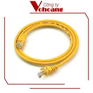Cáp mạng LAN 1M đúc sẵn 2 đầu chuẩn Cat 5E 24AWG (màu ngẫu nhiên)