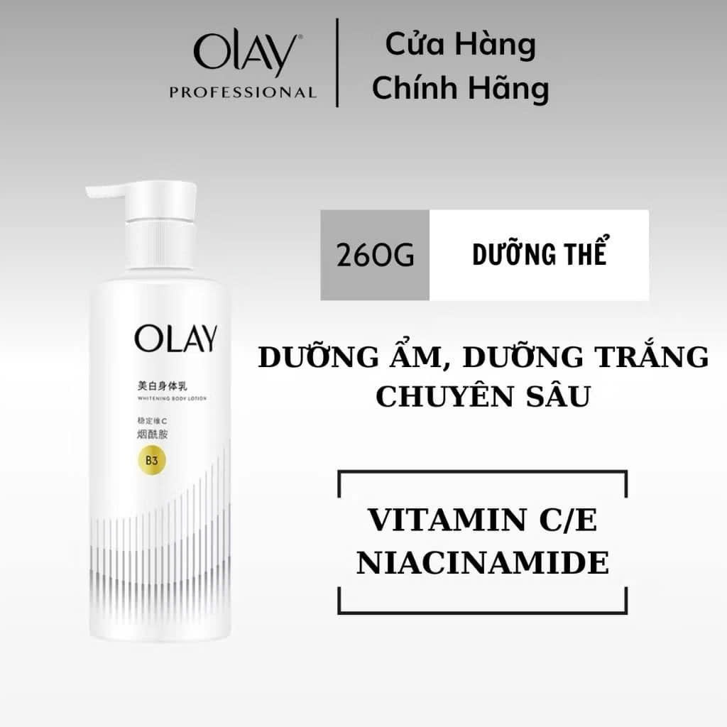 Sữa dưỡng thể OLAY B3 Cải Tiến Whitening Body Lotion Vitamin C +Niacinamide