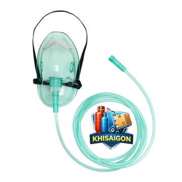 Mặt Nạ Thở Oxy Y Tế Có Ống Dẫn – Mặt Nạ Oxy Hỗ Trợ Hô Hấp Dùng Cho Máy Tạo Oxy / Bình Oxy
