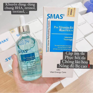 Tinh chất Smas B5 Serum Smas Pro Vitamin B5 Hydra Cấp Ẩm Phục Hồi Da 120ml chính hãng