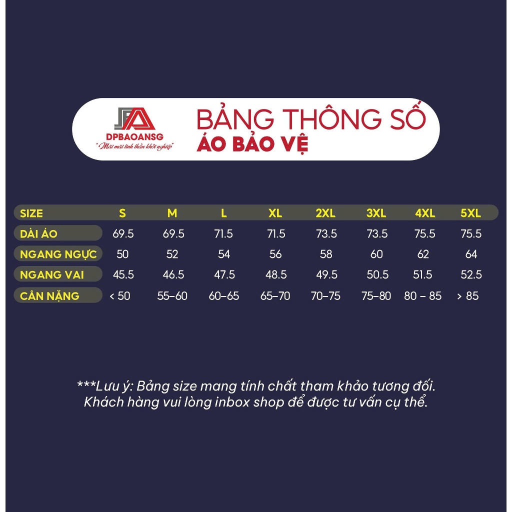 Quần Áo Bảo Vệ Màu Đen Chất Kaki Dày Dặn Cho Đội Ngũ Bảo Vệ, Chuyên Nghiệp