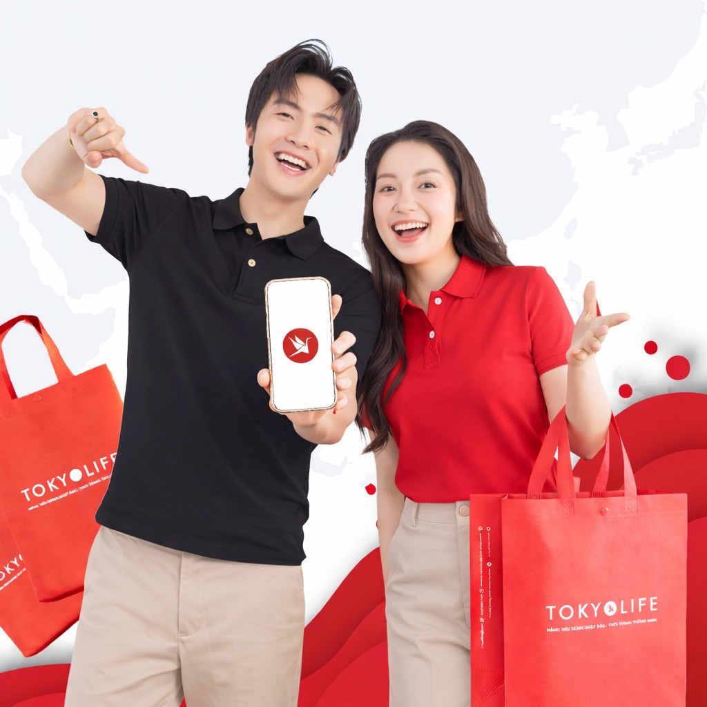 Túi Tote Vải Tái Sử Dụng TOKYOLIFE 40005565
