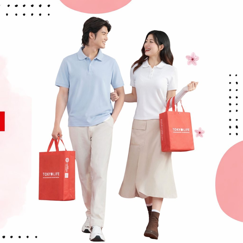 Túi Tote Vải Tái Sử Dụng TOKYOLIFE 40005565