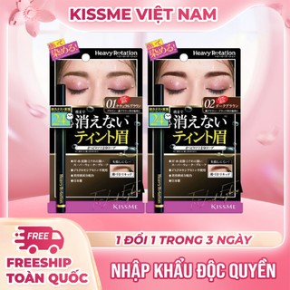Bút Nước Kẻ Lông Mày Chống Trôi Kissme Heavy Rotation Tint Liquid Eyebrow 0.4mL